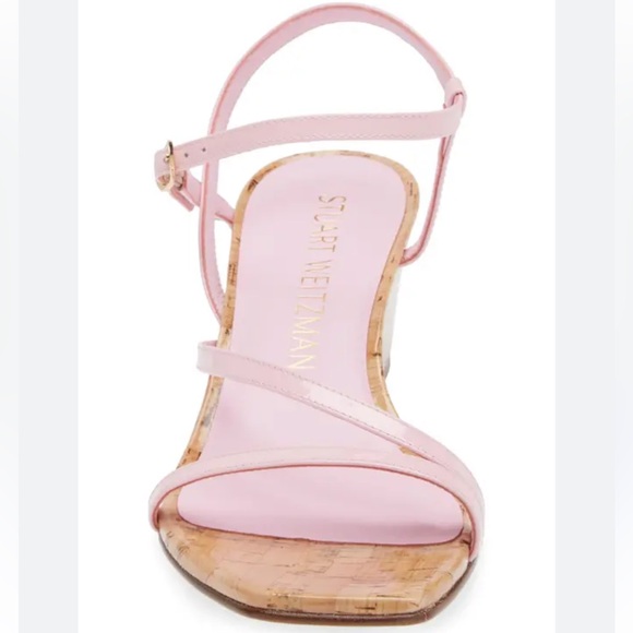 Stuart Weitzman Oasis 50 Wedge Color: Blossom
Sandal (Women)size 8 gently worn - Picture 4 of 16